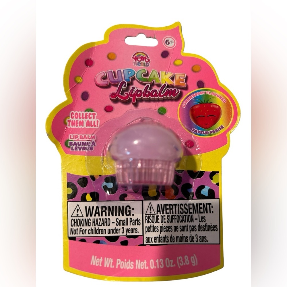 🧁Yoyo Cupcake Lip Balm Gloss 🍩🫐🍓 Set of 3 - Picture 3 of 6